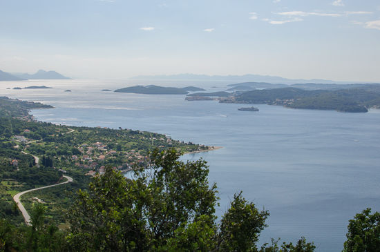 Am höchsten Punkt der Strasse nach Lovište