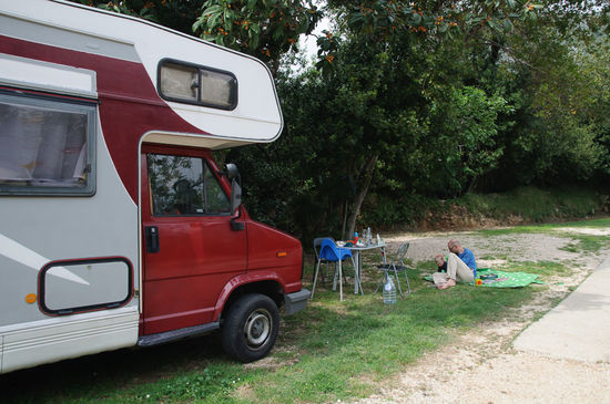 Camping Kate, wir faulenzen heute mal