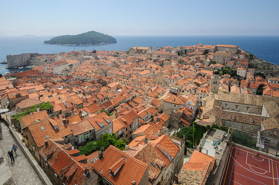 Es ist auch Platz für ein Basketballfeld