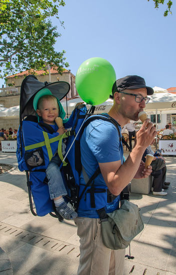 Zwischendurch ein Eis, bzw. eine Eistüte