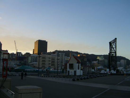 Wellington am abend