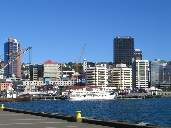 'skyline' von wellington 