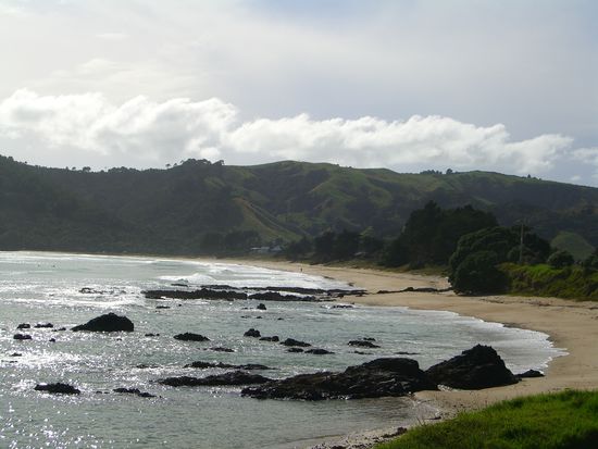 am naechsten tag, wetter recht schoen und die gegend wurde immer schoener