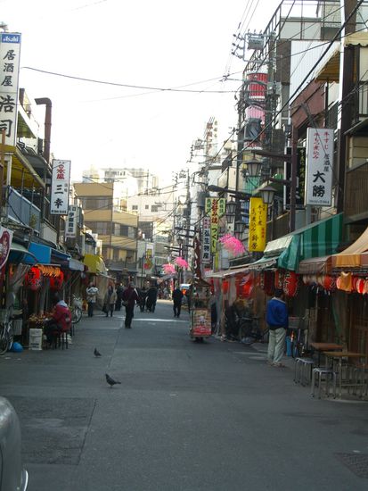 downtown-area, hier ist eher das normale fuss-volk zuhause