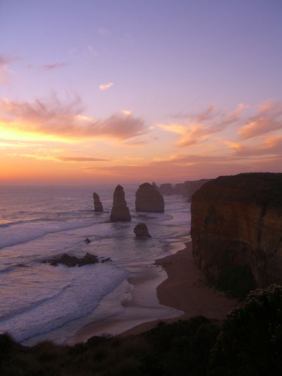 Die australischen 12 Apostel im Panorama
