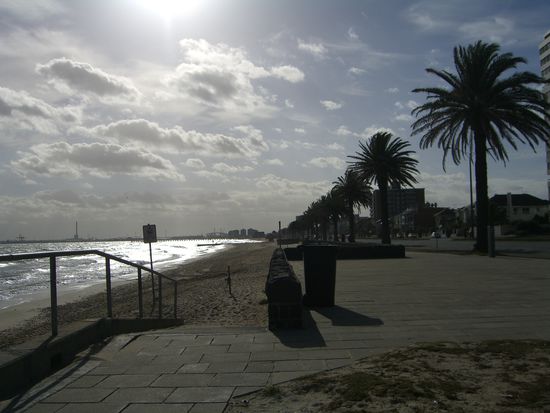 das hat schon was, so ein Strand in der Stadt 