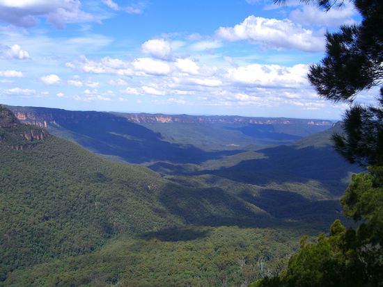 Blick in die Blue Mountains