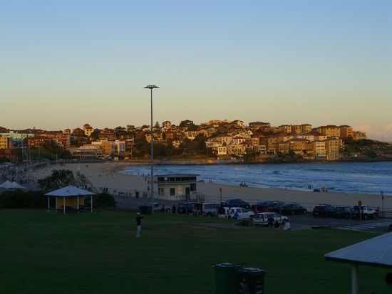 Watson Bay, wo ich heute noch war - abendstimmung, da war's soooo schoen