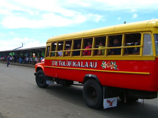 Busse auf Samoa