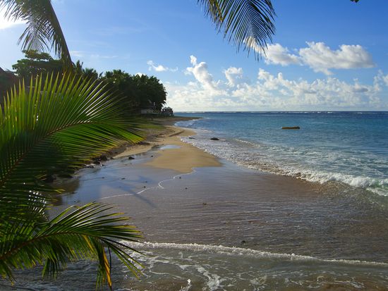 Blick von meiner Fale