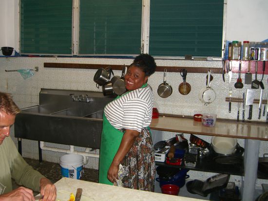 Ena (sprich Ina), eine unserer koechinnen