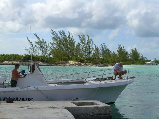 unser boot zum tauchen 