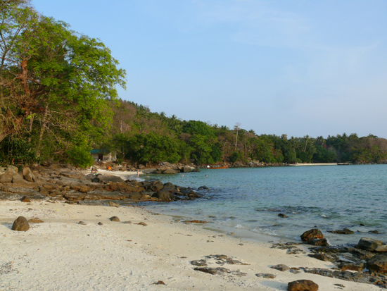 Die Straende er Einheimischen hier auf Ko Phi Phi