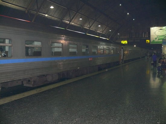 Mein Zug Richtung Sueden