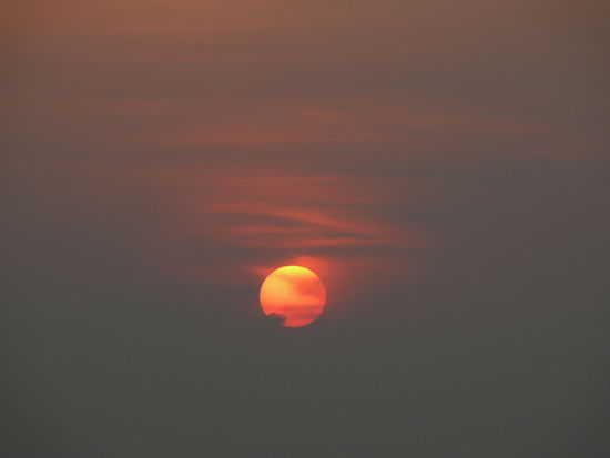 Nochmals die schoene Sonne