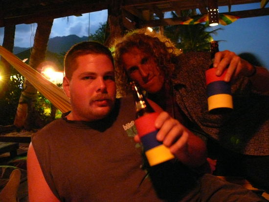 Wir warten sehnsuechtig auf das Essen von Ban. Tauchen macht hungrig!