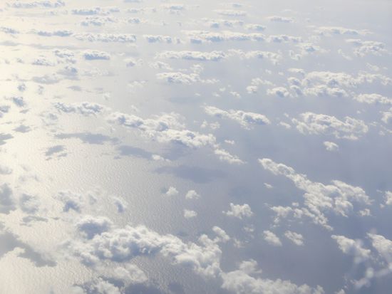 Über den Wolken ...