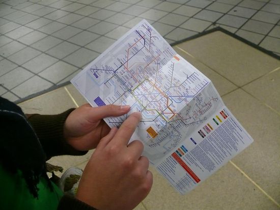 Wir sind U-Bahn gefahren, U-Bahn gefahren und noch mal U-Bahn gefahren 