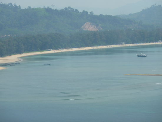 Im Anflug auf Phuket