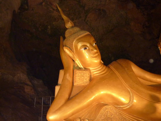 der schlafende Buddha