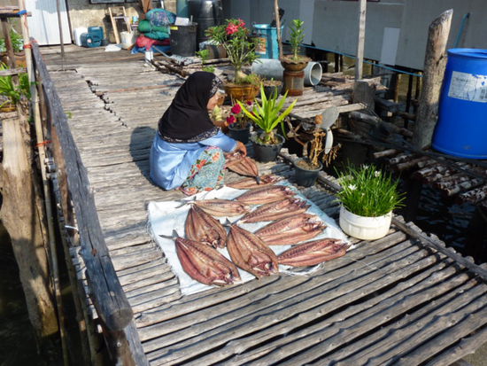 Lecker Trockenfisch ...
