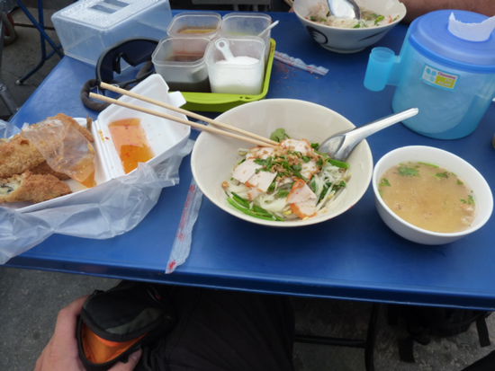 Lecker Thaifood auf dem Markt