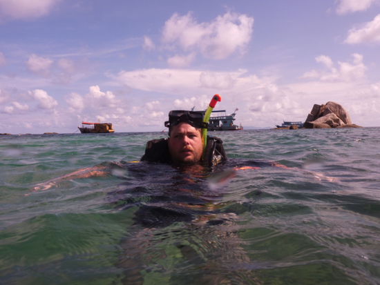 Auf gehts unter Wasser