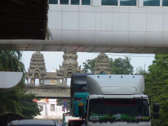 Grenze Thailand - Kambodscha