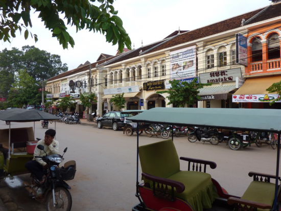 In den Straßen von Siem Reap