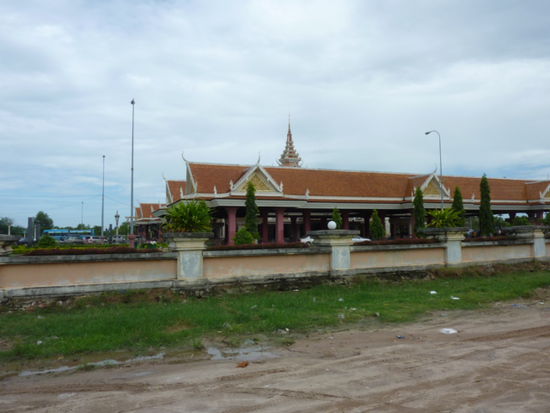Grenzübergang von Kambodscha nach Vietnam