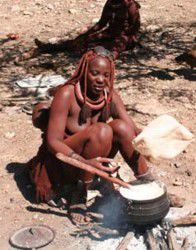 Himba-Frau
