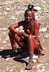Himba-Frau