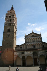 Pistoia: Campanile und Dom San Zeno