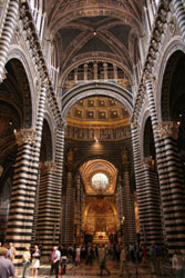 Siena: Innenraum des Duomo Santa Maria Assunta