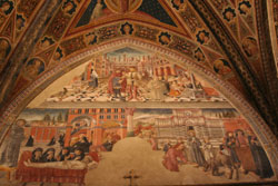 Siena: Ospedale di Santa Maria della Scala - Freskienzyklus, UNESCO Weltkulturerbe