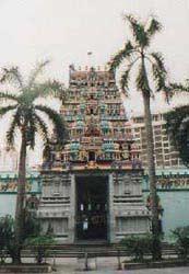 Sri Mariamman Tempel / Singapur