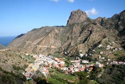 Blick auf Vallehermosa
