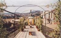 Blick von der Dachterrasse des Palazzo Spinola