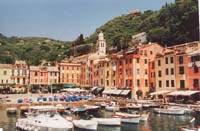 Der Hafen von Portofino