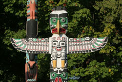 Totem Poles im Stanley Park