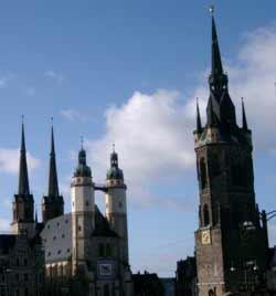 Halle an der Saale - Die Fünf-Türme-Stadt