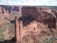 Spider Rock Overlook - Canyon de Chelly National Park