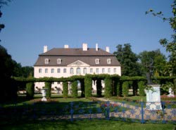 Barockschloss Branitz. Alterssitz von Fürst von Pückler-Muskau. Wunderschöne Gartenanlage