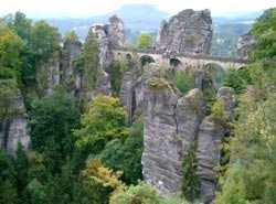 76,5 m lange Basteibrücke
