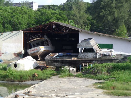 Hier soll Hemingway auch seine Yacht gehabt haben..