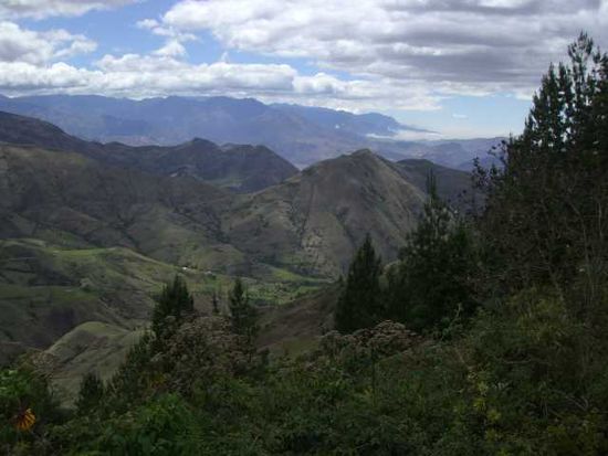Ecuadorianische Anden.
