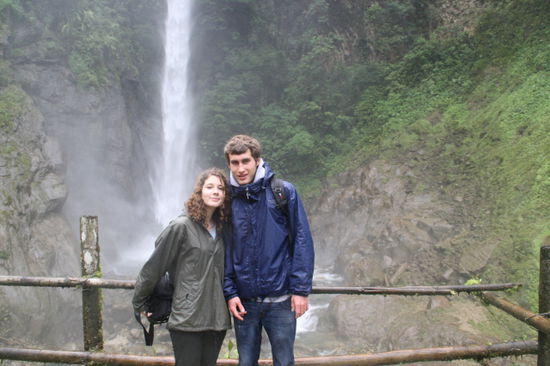 ... und natürlich ein Wasserfallfoto.