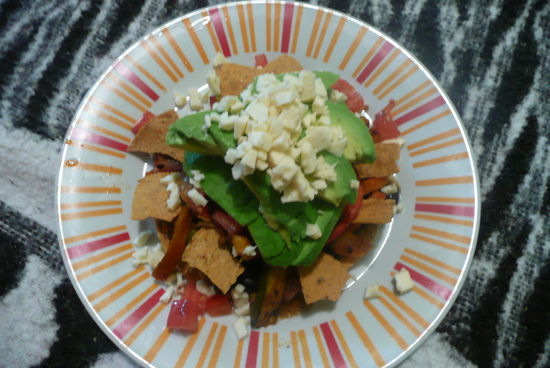 Das war unser Abendbrot und dazu gabs noch Avocadocreme. Mmmhhhh!!!