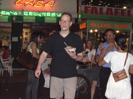 Wie ich schon sagte, das Essen kann hier zur Gewohnheit werden.