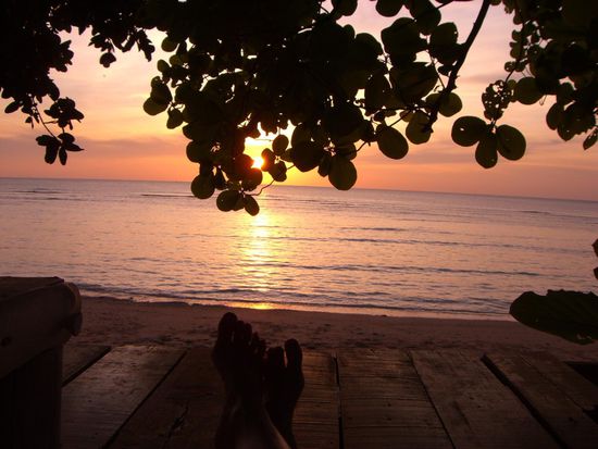 ...und endet mit dem Sonnenuntergang noch lange nicht.